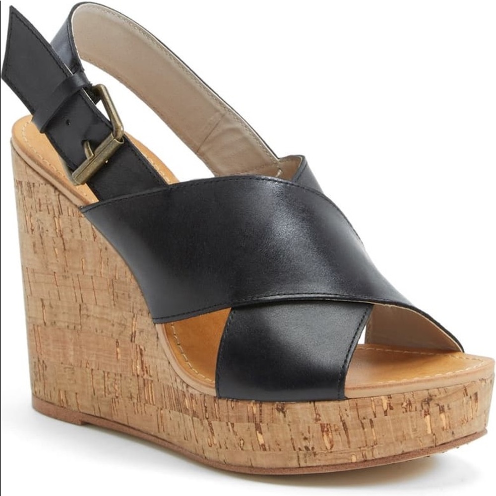 Women’s Hinge “Hannah” wedge sandal : 7.5